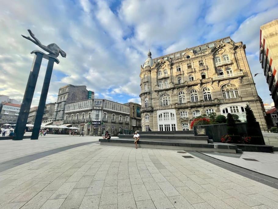 Espectacular Casa Centro De Vigo Villa Dış mekan fotoğraf