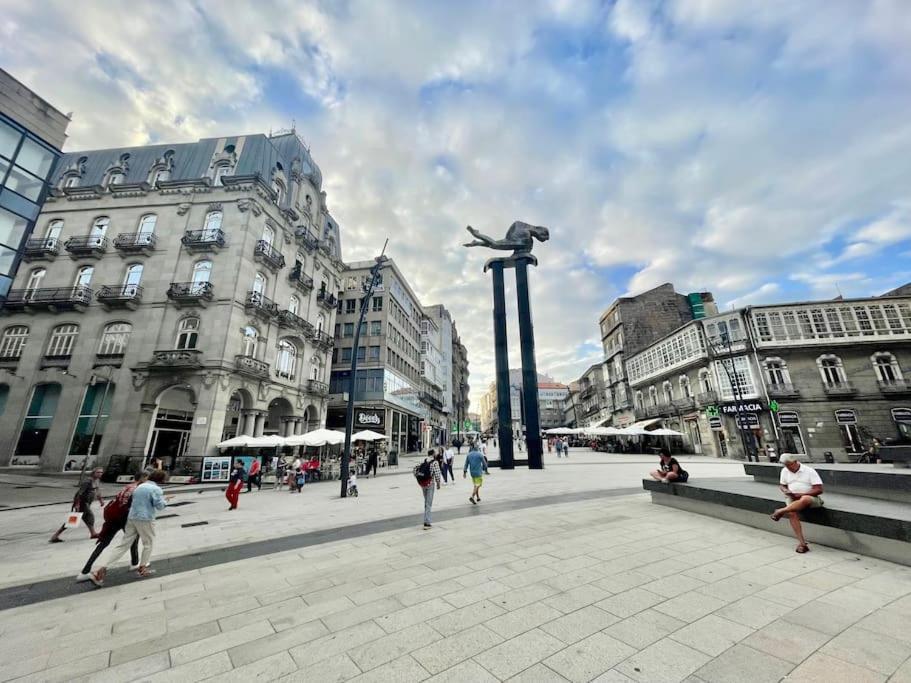 Espectacular Casa Centro De Vigo Villa Dış mekan fotoğraf