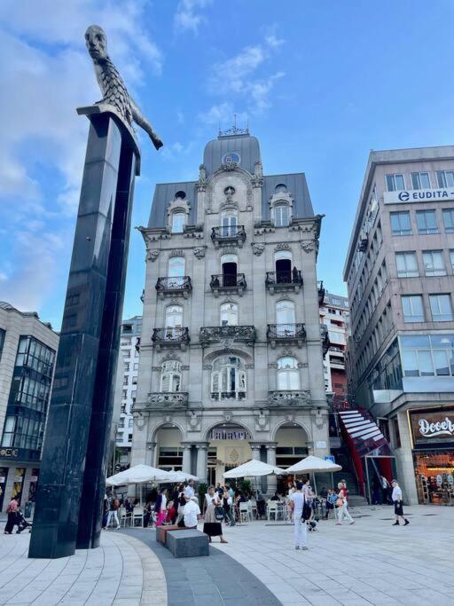 Espectacular Casa Centro De Vigo Villa Dış mekan fotoğraf